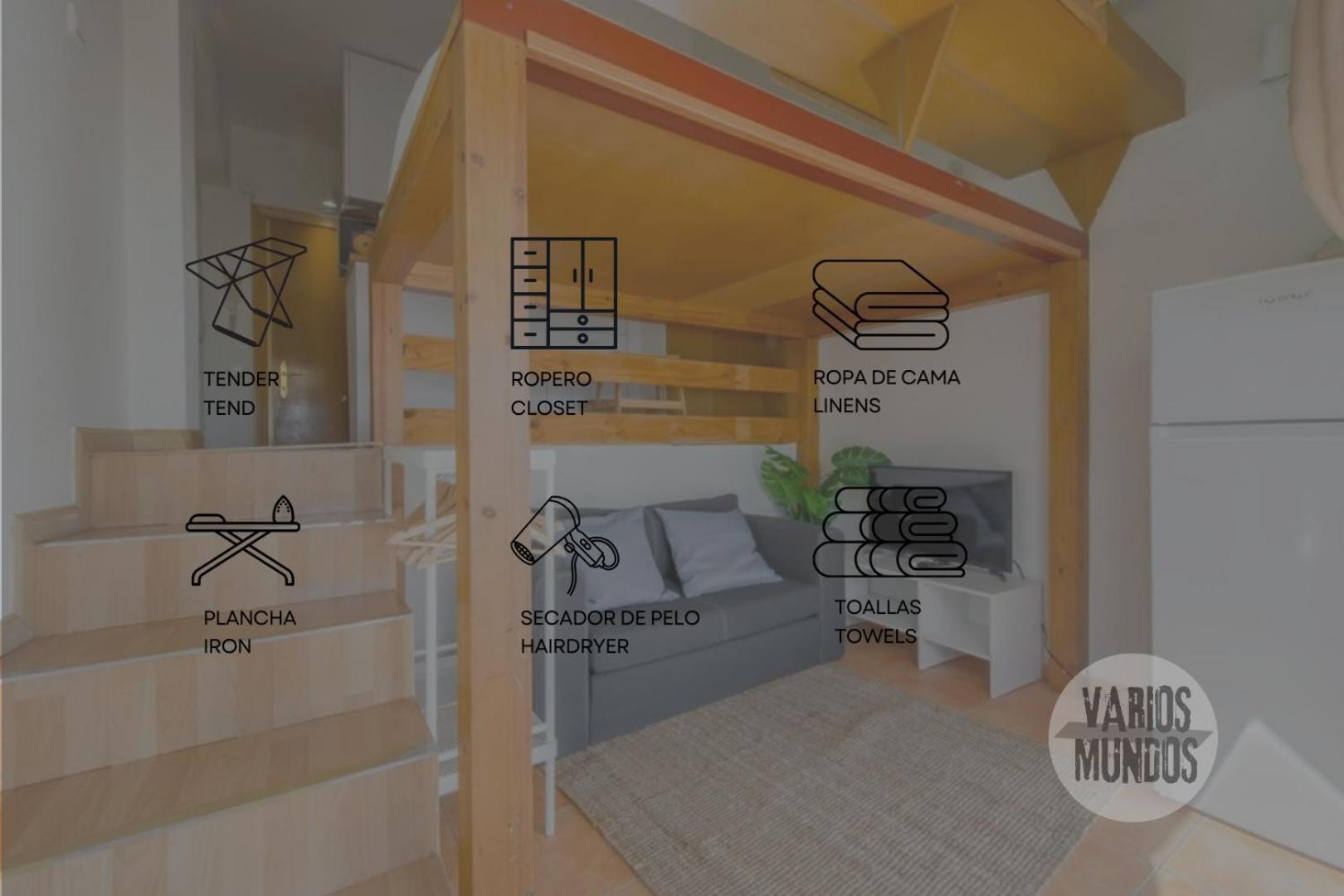 Nuevo Atico Loft 1Hab 3Pax En La Plaza De Chueca Apartment Madrid Bagian luar foto